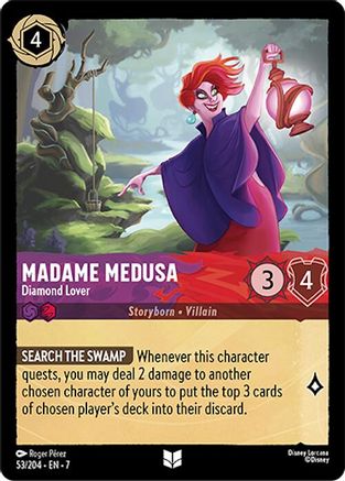 Image of Madame Medusa - Diamond Lover (53/204) - Archazias Island Cold Foil