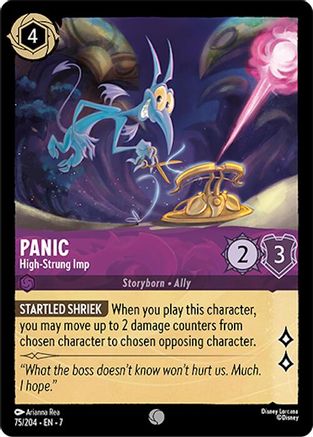 Image of Panic - High-Strung Imp (75/204) - Archazias Island Cold Foil