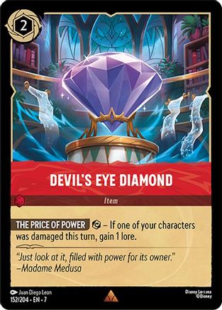 Image of Devil's Eye Diamond (152/204) - Archazias Island Cold Foil