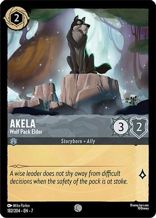 Image of Akela - Wolf Pack Elder (182/204) - Archazias Island