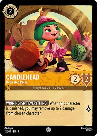 Image of Candlehead - Dedicated Racer (17/204) - Archazias Island