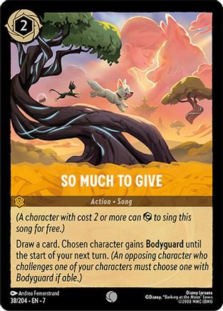 Image of So Much to Give (38/204) - Archazias Island