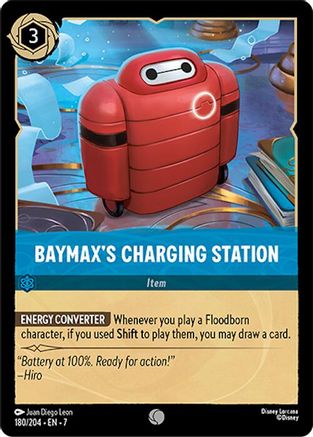 Image of Baymax's Charging Station (180/204) - Archazias Island Cold Foil