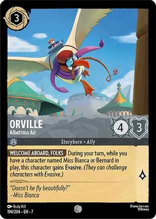 Image of Orville - Albatross Air (194/204) - Archazias Island Cold Foil