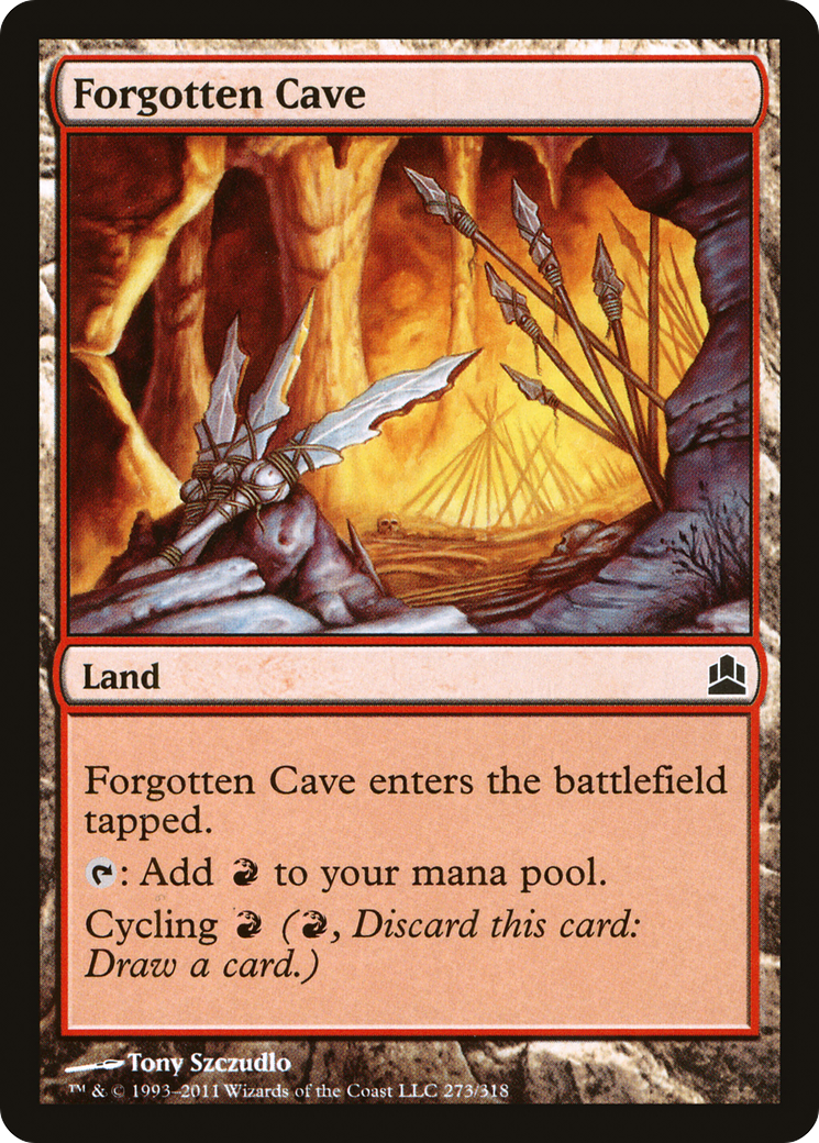 Image of Forgotten Cave (CMD-273) - Commander 2011