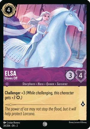 Image of Elsa - Gloves Off (Errata Version) (39/204) - Rise of the Floodborn