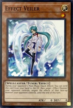 Image of Effect Veiler (Unlimited Misprint) (SDWD-EN018) - Structure Deck: Blue-Eyes White Destiny Unlimited