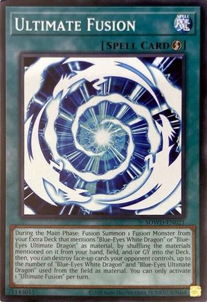 Image of Ultimate Fusion (Unlimited Misprint) (SDWD-EN021) - Structure Deck: Blue-Eyes White Destiny Unlimited