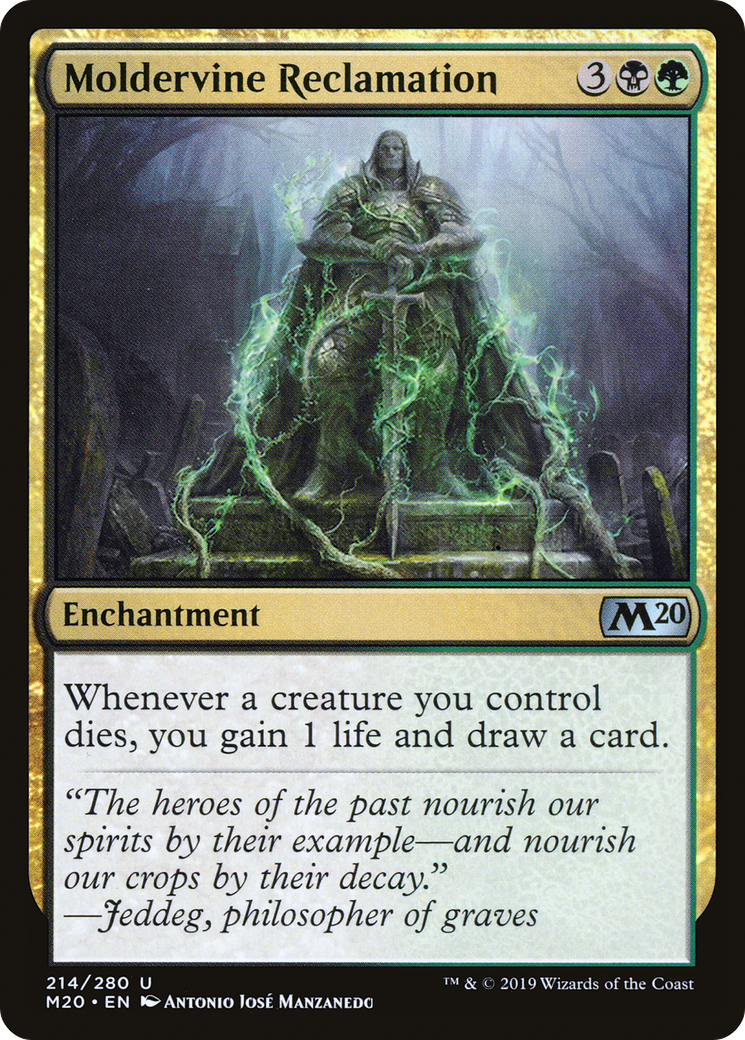 Image of Moldervine Reclamation (M20-214) - Core Set 2020