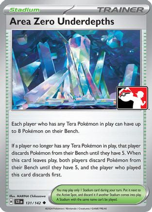 Image of Area Zero Underdepths 131/142  - Holofoil Prize Pack Series Cards - Uncommon
