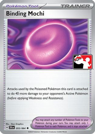 Image of Binding Mochi 055/064  - Holofoil Prize Pack Series Cards - Uncommon