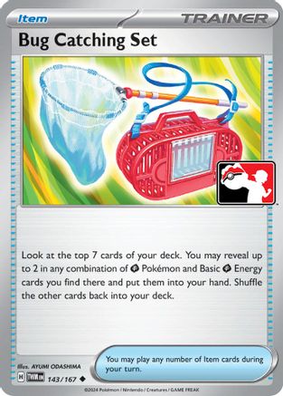 Image of Bug Catching Set 143/167  Prize Pack Series Cards - Uncommon