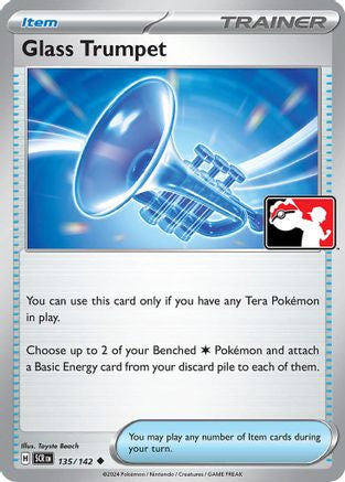 Image of Glass Trumpet 135/142  Prize Pack Series Cards - Uncommon