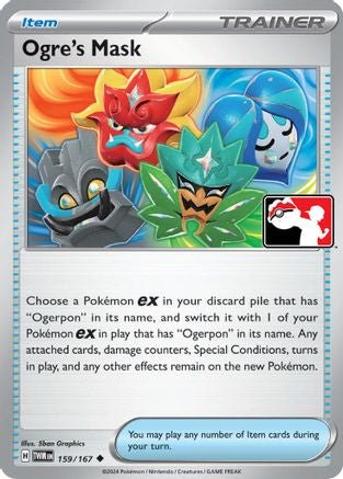 Image of Ogre's Mask 159  - Holofoil Prize Pack Series Cards - Uncommon
