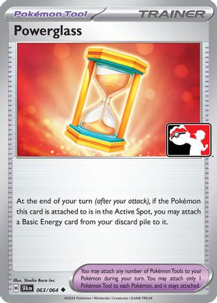 Image of Powerglass 063/064  - Holofoil Prize Pack Series Cards - Uncommon