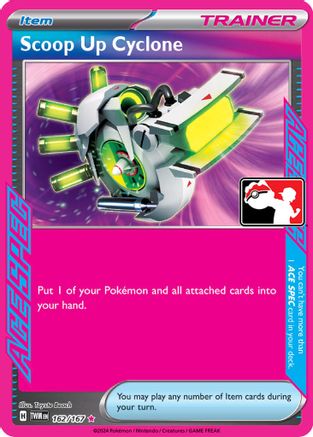 Image of Scoop Up Cyclone 162  - Holofoil Prize Pack Series Cards - ACE SPEC Rare