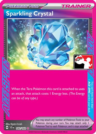 Image of Sparkling Crystal 142  - Holofoil Prize Pack Series Cards - ACE SPEC Rare