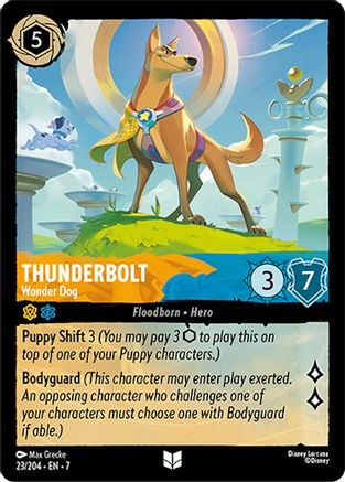 Image of Thunderbolt - Wonder Dog (23/204) - Archazias Island