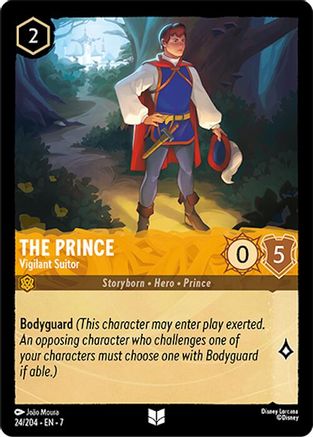 Image of The Prince - Vigilant Suitor (24/204) - Archazias Island