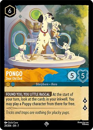 Image of Pongo - Dear Old Dad (29/204) - Archazias Island Cold Foil
