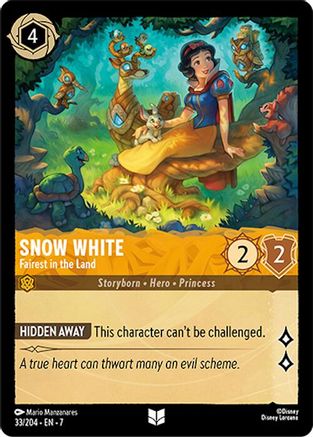 Image of Snow White - Fairest in the Land (33/204) - Archazias Island Cold Foil