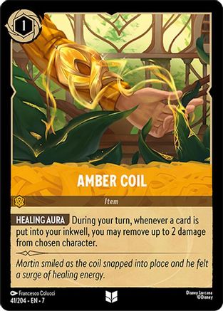 Image of Amber Coil (41/204) - Archazias Island