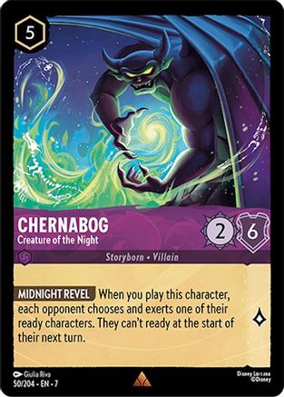 Image of Chernabog - Creature of the Night (50/204) - Archazias Island Cold Foil