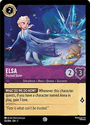 Image of Elsa - Trusted Sister (55/204) - Archazias Island