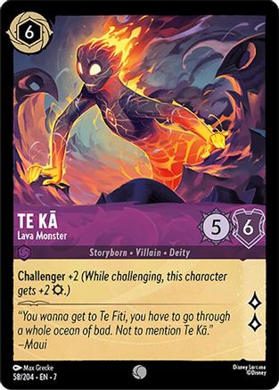 Image of Te Ka - Lava Monster (58/204) - Archazias Island