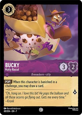 Image of Bucky - Nutty Rascal (60/204) - Archazias Island