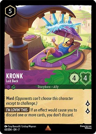 Image of Kronk - Laid Back (63/204) - Archazias Island