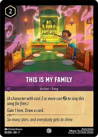 Image of This Is My Family (81/204) - Archazias Island Cold Foil