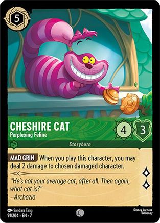 Image of Cheshire Cat - Perplexing Feline (91/204) - Archazias Island Cold Foil