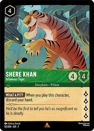 Image of Shere Khan - Infamous Tiger (92/204) - Archazias Island