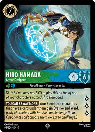 Image of Hiro Hamada - Armor Designer (96/204) - Archazias Island