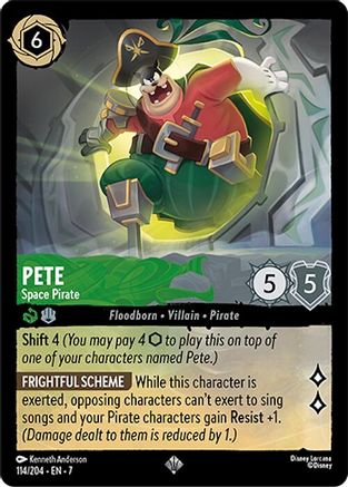 Image of Pete - Space Pirate (114/204) - Archazias Island