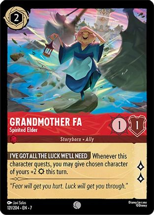 Image of Grandmother Fa - Spirited Elder (121/204) - Archazias Island