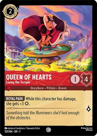 Image of Queen of Hearts - Losing Her Temper (122/204) - Archazias Island