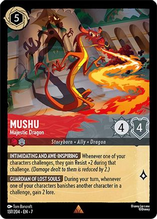 Image of Mushu - Majestic Dragon (137/204) - Archazias Island
