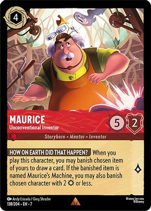 Image of Maurice - Unconventional Inventor (138/204) - Archazias Island Cold Foil