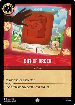 Image of Out of Order (148/204) - Archazias Island Cold Foil