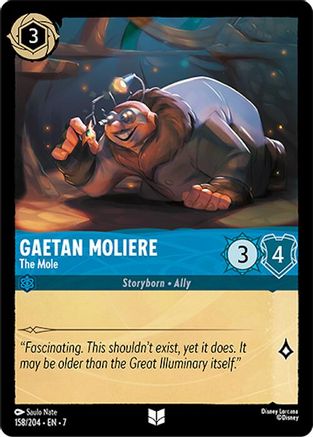 Image of Gaetan Moliere - The Mole (158/204) - Archazias Island Cold Foil