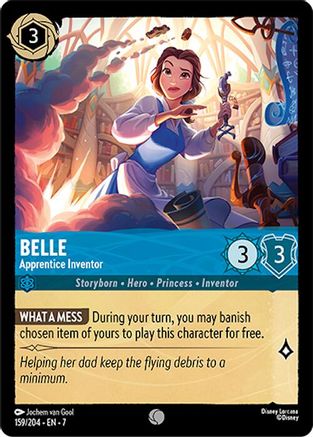 Image of Belle - Apprentice Inventor (159/204) - Archazias Island Cold Foil