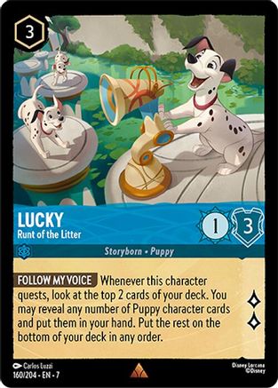 Image of Lucky - Runt of the Litter (160/204) - Archazias Island