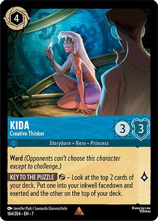 Image of Kida - Creative Thinker (164/204) - Archazias Island Cold Foil