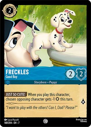 Image of Freckles - Good Boy (168/204) - Archazias Island Cold Foil