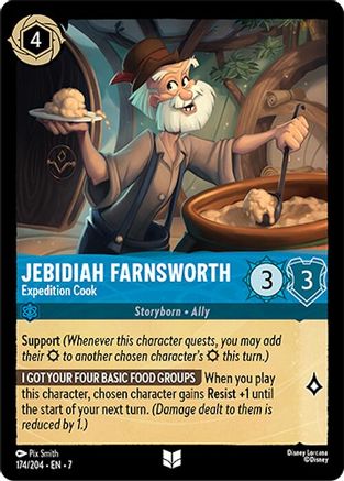 Image of Jebidiah Farnsworth - Expedition Cook (174/204) - Archazias Island