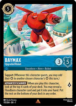 Image of Baymax - Upgraded Robot (175/204) - Archazias Island Cold Foil