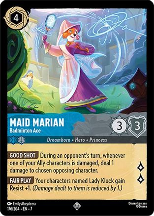 Image of Maid Marian - Badminton Ace (176/204) - Archazias Island