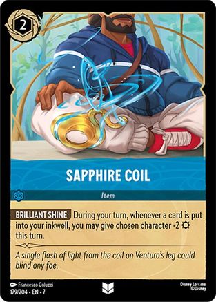Image of Sapphire Coil (179/204) - Archazias Island